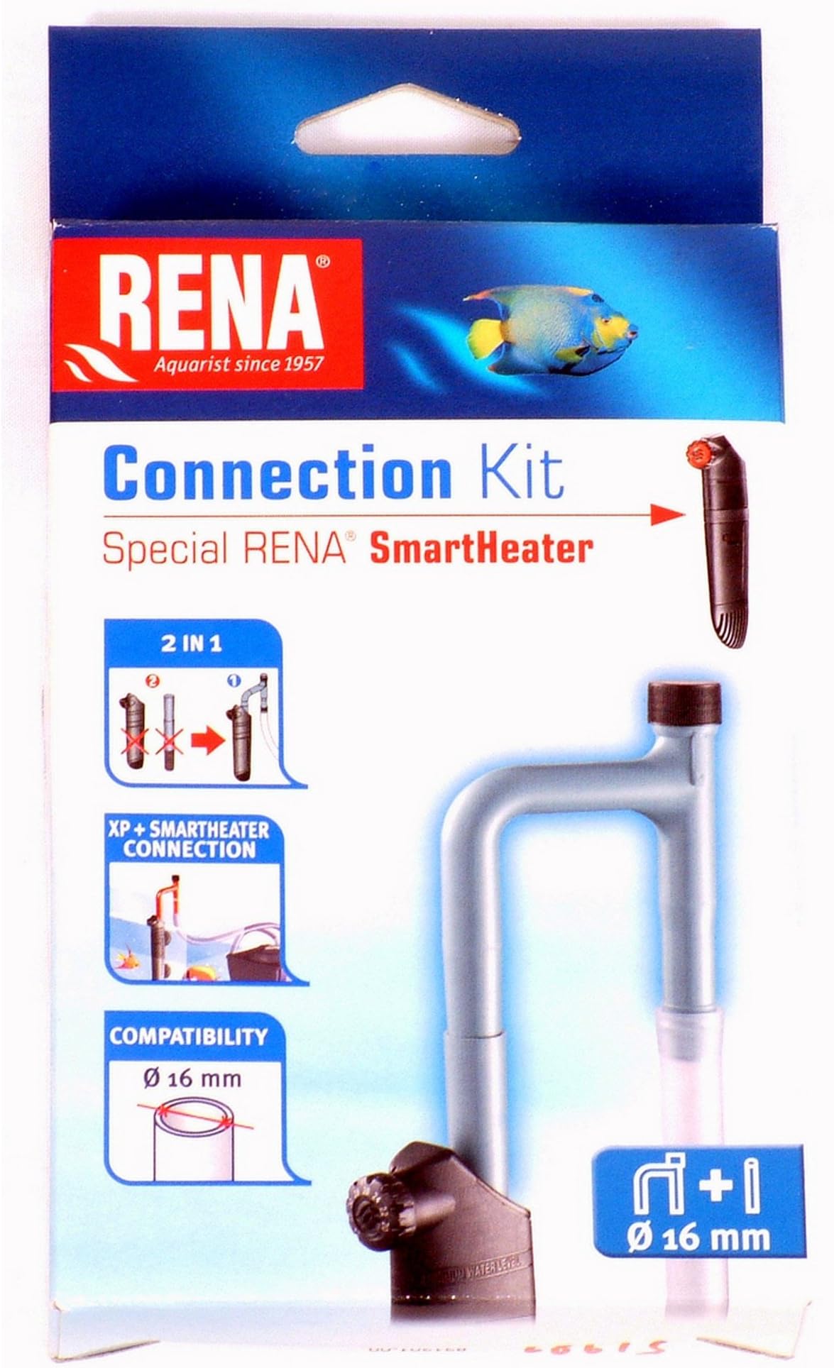 Mars Fishcare Rena Smartheater External Filter Connection Kit (One Size) (Assorted)