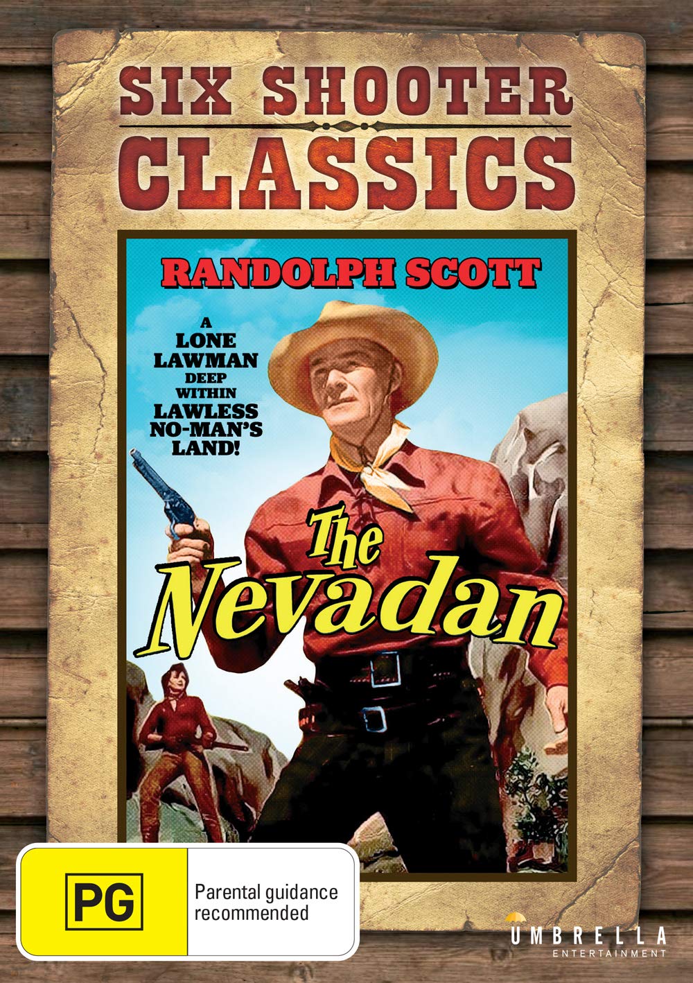 The Nevadan Randolph Scott, Dorothy Malone, Forrest Tucker, Frank Faylen,