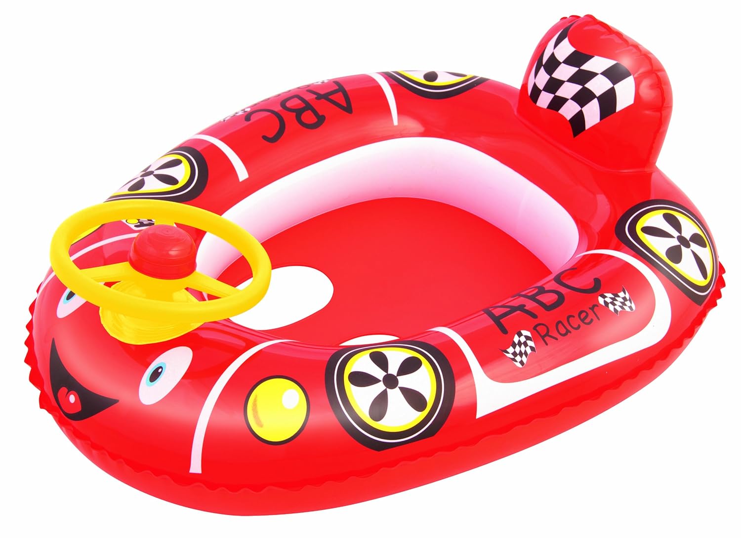 Buy Bestway Inflatable Racer Car Pool Float Seat for Baby Care 28" x 22