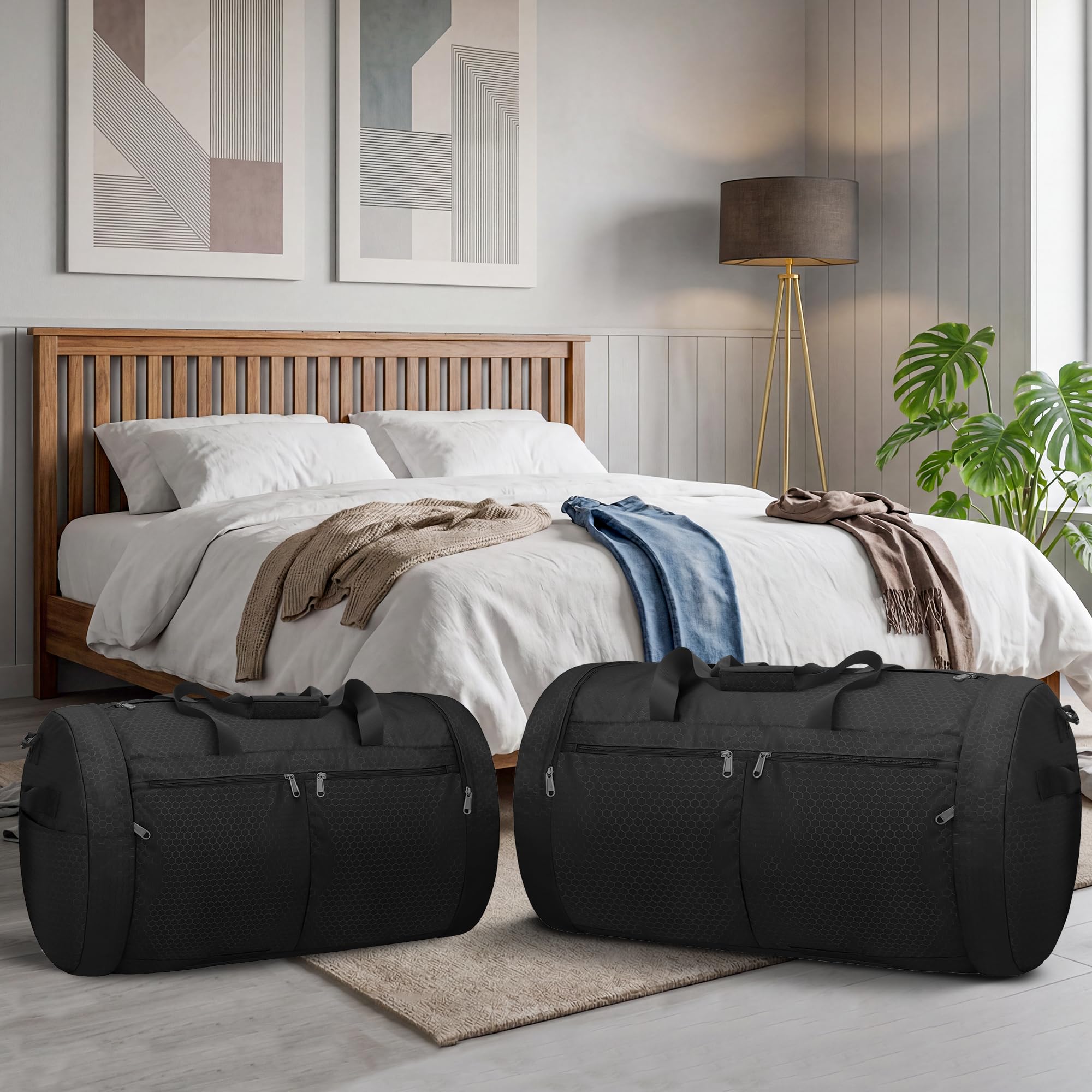 Borsa da viaggio 80L Nero