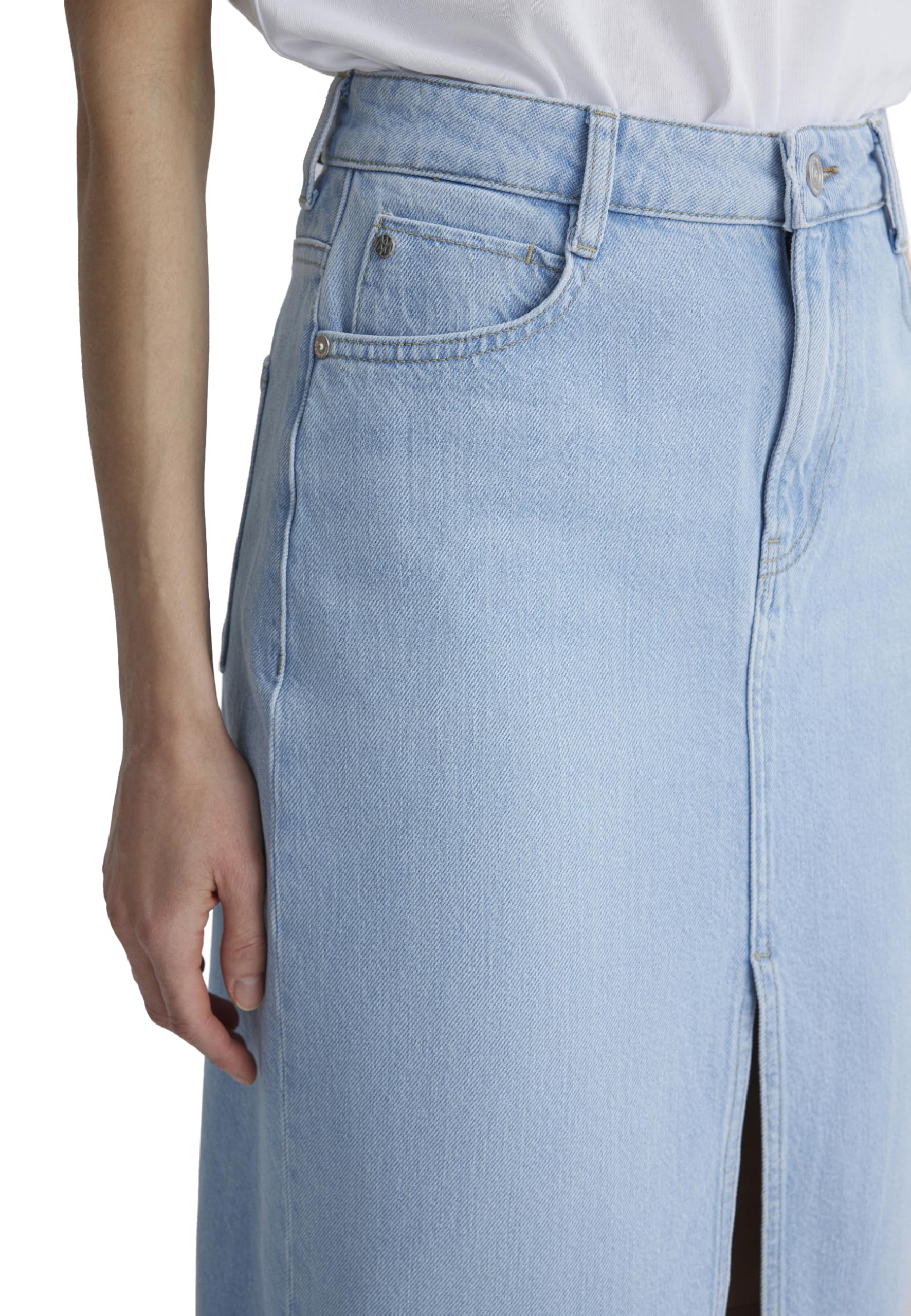Mavi Damen MARIN Jeansrock, lt Blue Denim, M