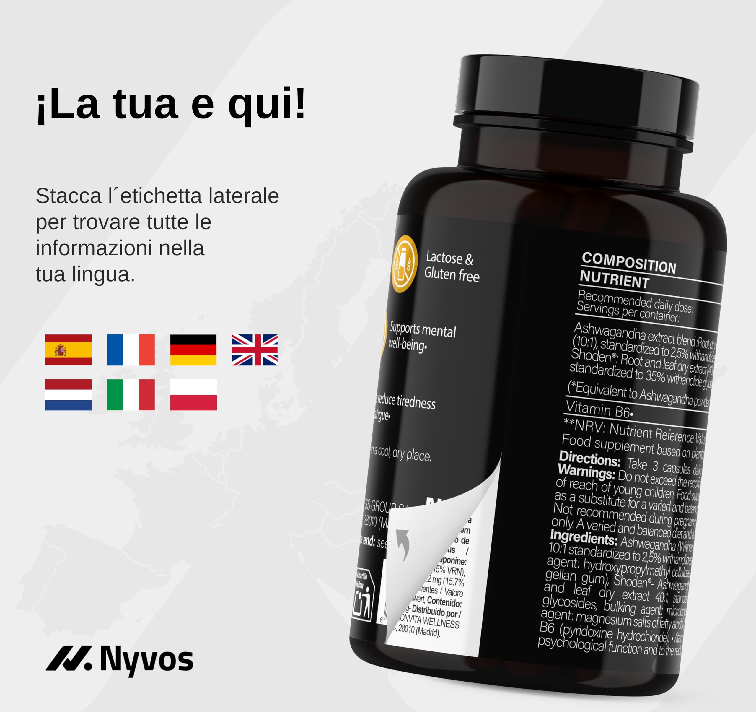 Ashwagandha Shoden Ultra® 35% di withanolidi – 15.000 mg equivalenti | 7x più concentrata rispetto all’Ashwagandha KSM-66 | Supporto alla concentrazione, al sonno profondo e all’energia | 120 capsule