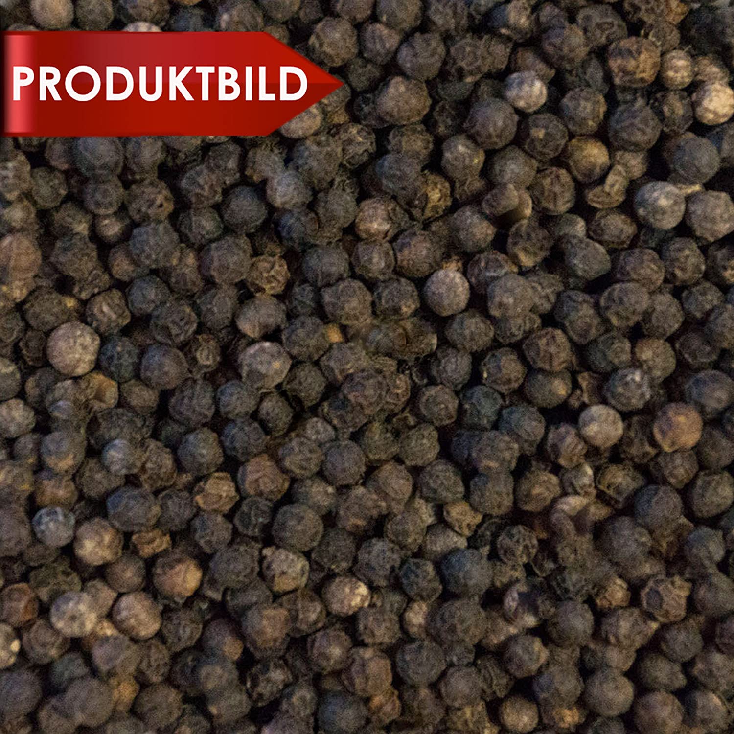 Pfeffer schwarz ganz aus Indien, Pfeffer schwarz ganzes Korn. Keimreduziert, Premiumqualität für Gewürzmühle, Pfeffermühle. 3 XL Beutel je 1500g (4,5 KG)