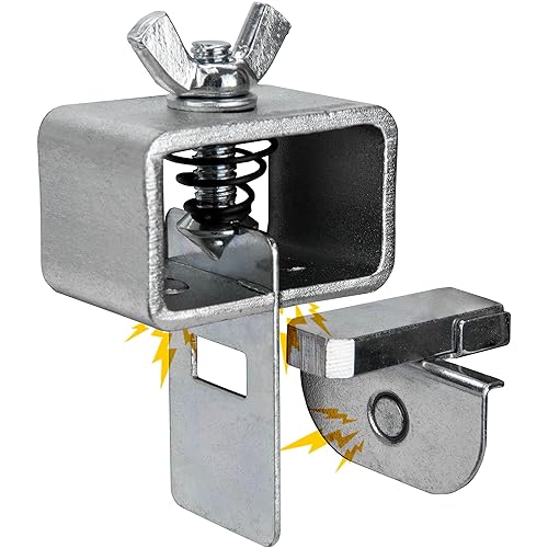 Strong Hand Tools Abrazaderas magnéticas de soldadura a tope, paquete de 2, cuerpo automático, soldadura, soldadura de panel, abrazadera de borde a