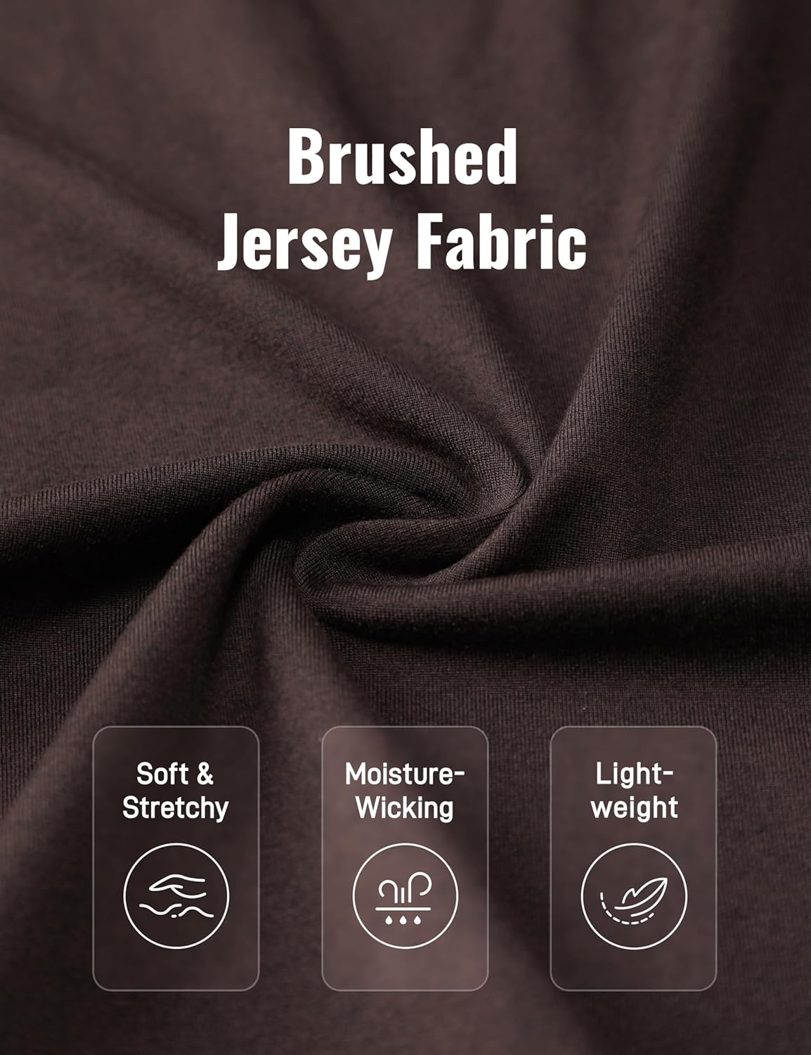 CRZ YOGA Cloud Jersey Long Sleeve Shirts for Men - Crewneck Breathable Casual Workout T-Shirts Soft Basic Tops - Image 5