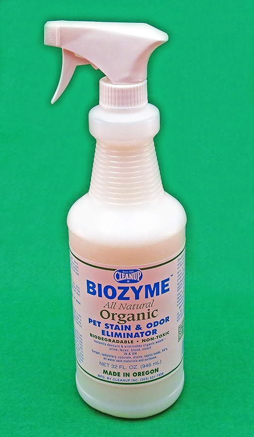 BIOZYME Enzyme Urine Remover 32OZ Spray Bottle