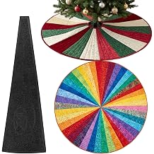 Martelli 60 Degree Wedge Quilting Template Ruler for 5ft Diameter Christmas Tree Skirt, Large Round Picnic Blanket & Circular Tablecloth | Giant Radial Wedge Ruler Sewing Notions & Quilting Supplies