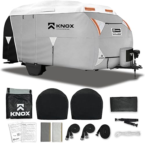 Funda para R-Pod de 3 generación, tela APEX de 7 capas antidesgarros, se adapta a remolques de viaje R-Pod, RV y autocaravana, incluye cubierta de