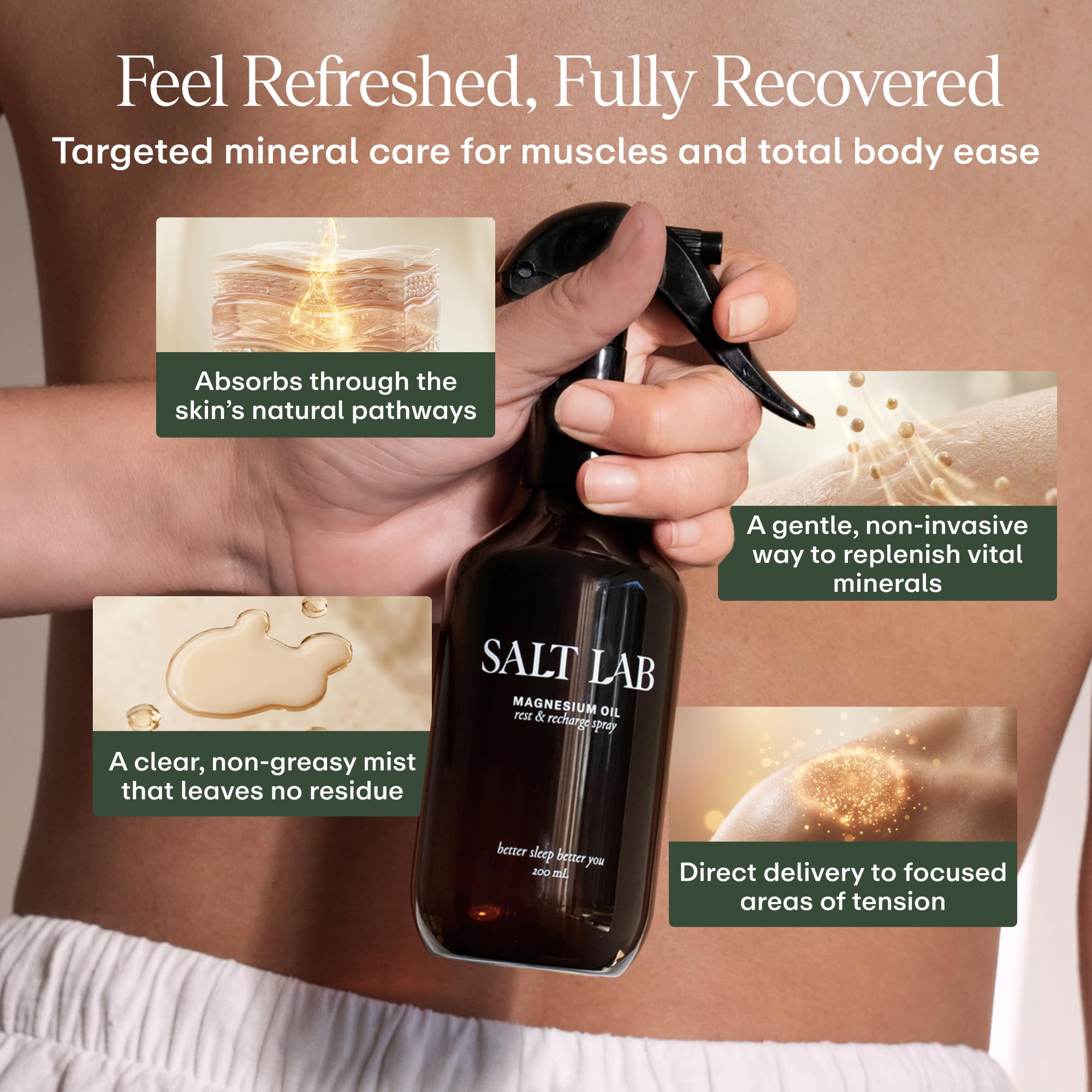 Magnesium Oil Spray, Sleep Muscle Recovery & Relaxation, 6.8 Fl Oz — Amazon image 4