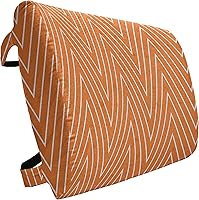 Vista 216 de Lunarable Teal Travel Pillow Neck Rest, Aquatic Fauna Theme Hand Drawn Style Various Starfish in Blue Shades, Memory Foam Traveling Accessory for