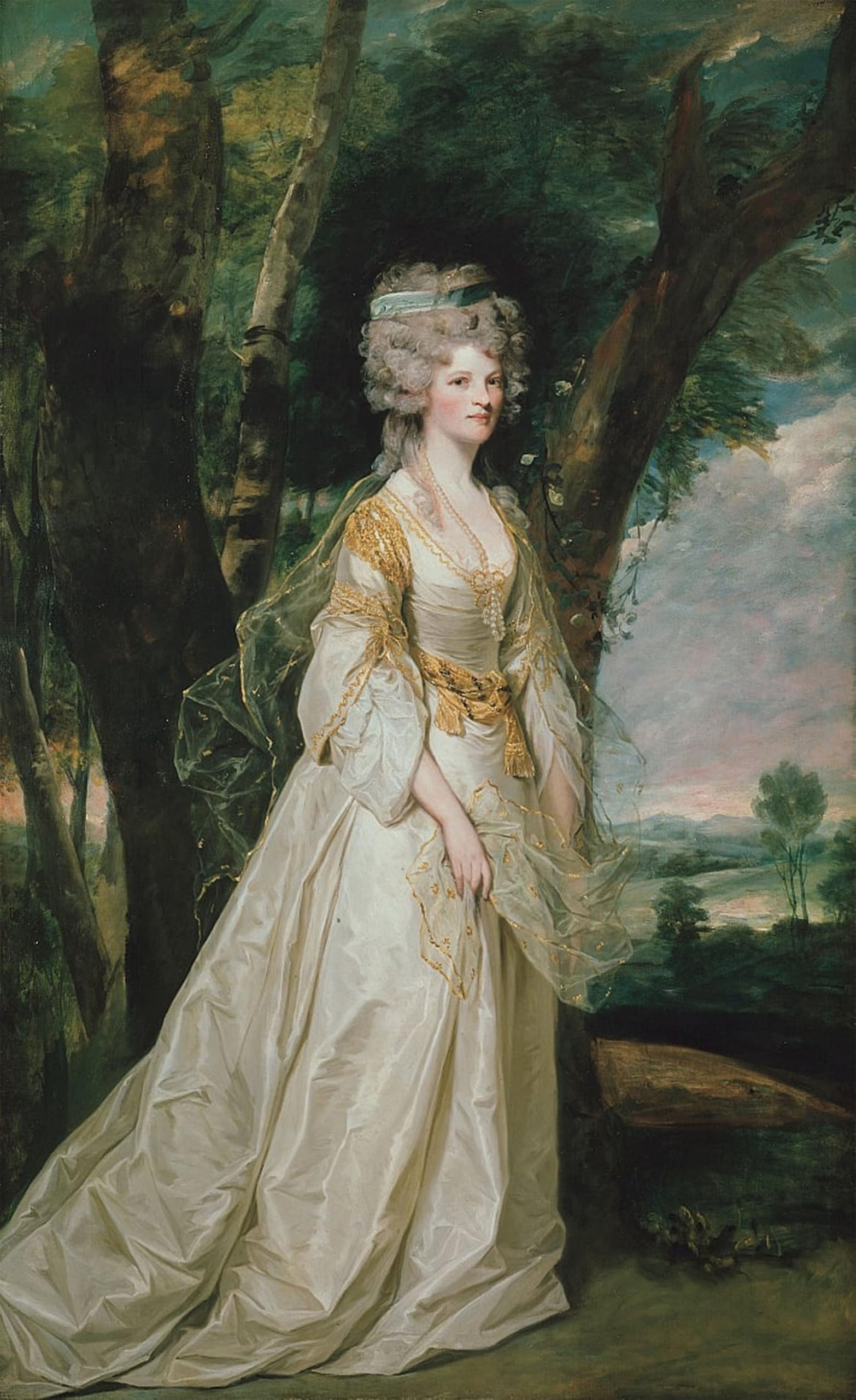 Serendipitp No Frame Vintage Wall Art Canvas Nordic Poster Canvas Print Picture Lady Sunderland By Joshua Reynolds Wall Art Poster For Home Decor 60X90cm