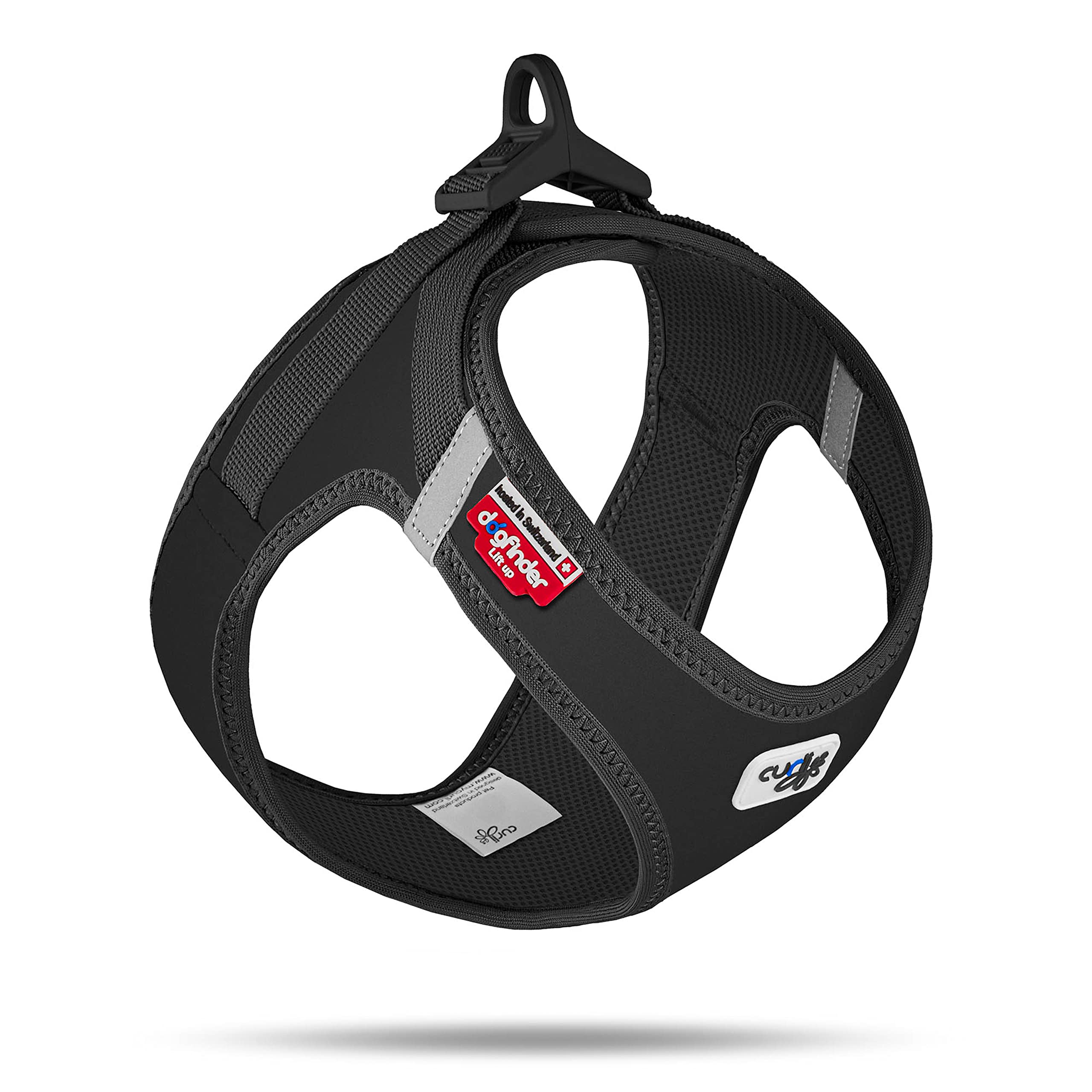 Vest Harness curli Clasp Softshell Black 3XS, (Leer), (Leer)