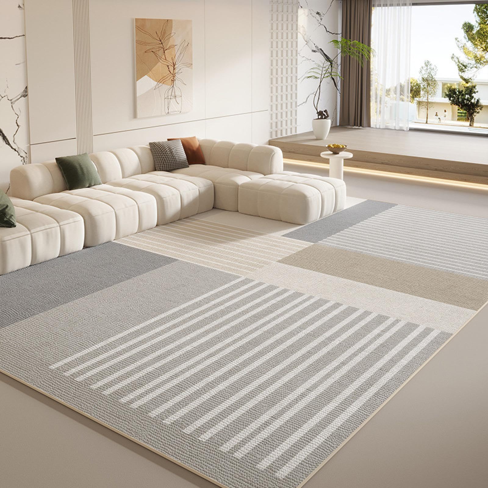 Tapis de sol antidérapant pour salon séjour grand tapis européen 120x200 GHL-2