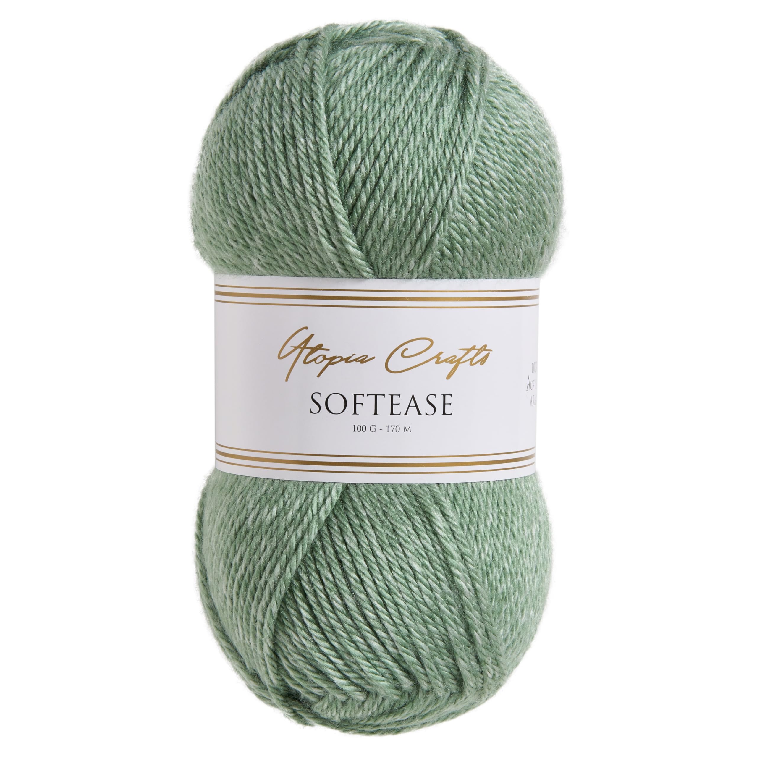 Utopia Crafts Softease Knitting and Crochet Yarn 100g (Woodland)