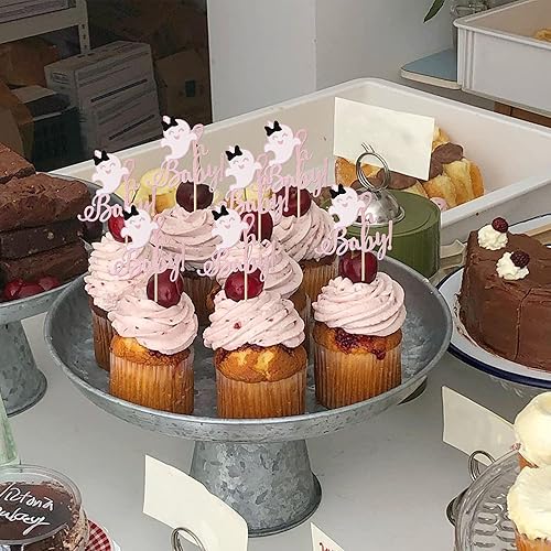 Miniatura 198 de 24 piezas de decoración de cupcakes temáticos de Halloween, espeluznante abucheo, fantasma, bruja, araña, murciélago, cupcakes, calabaza, rasgo