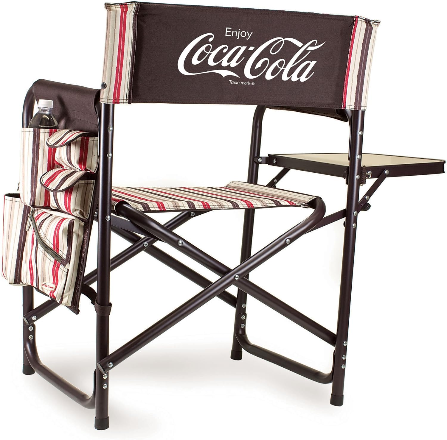 ONIVA a Picnic Time brand Enjoy CocaCola Sports Chair with Side