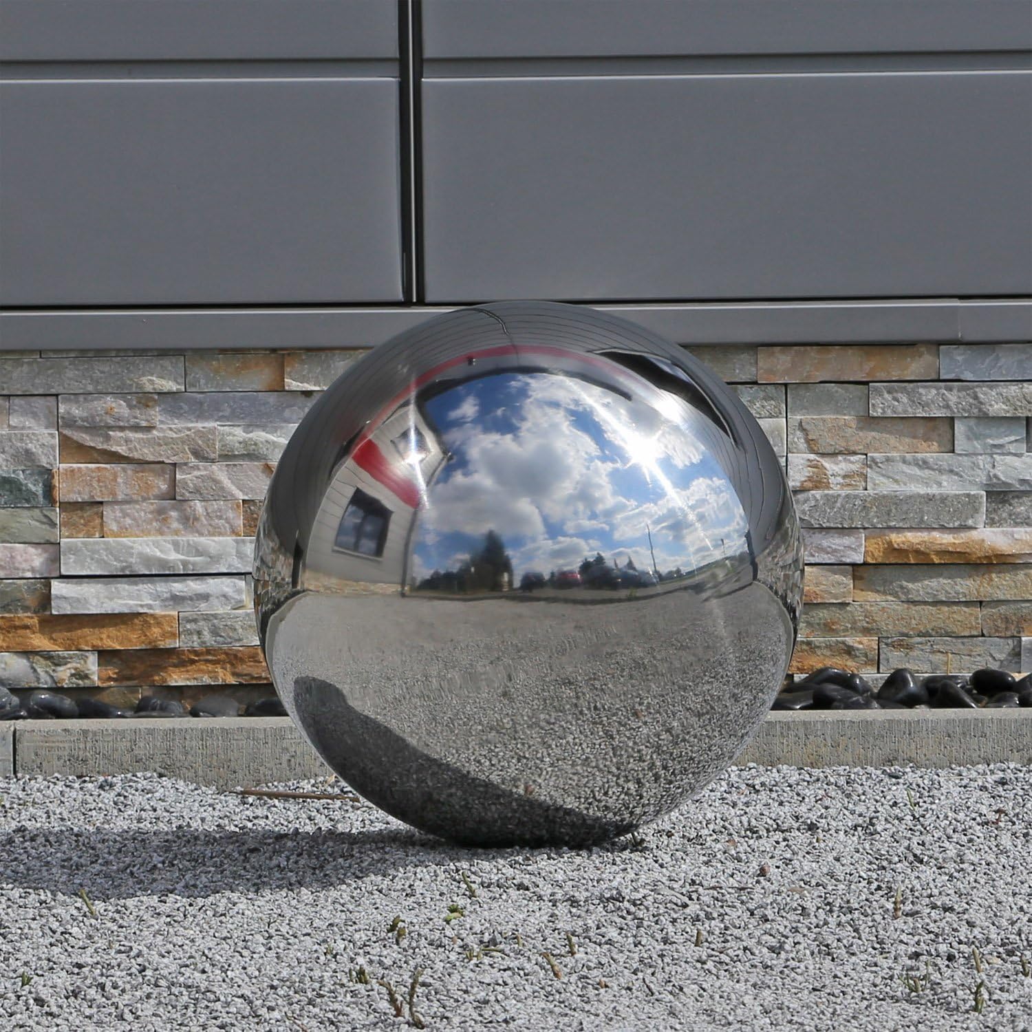 12x Dekokugeln Edelstahl Weiß - 4cm Rosenkugeln Für Garten & Deko