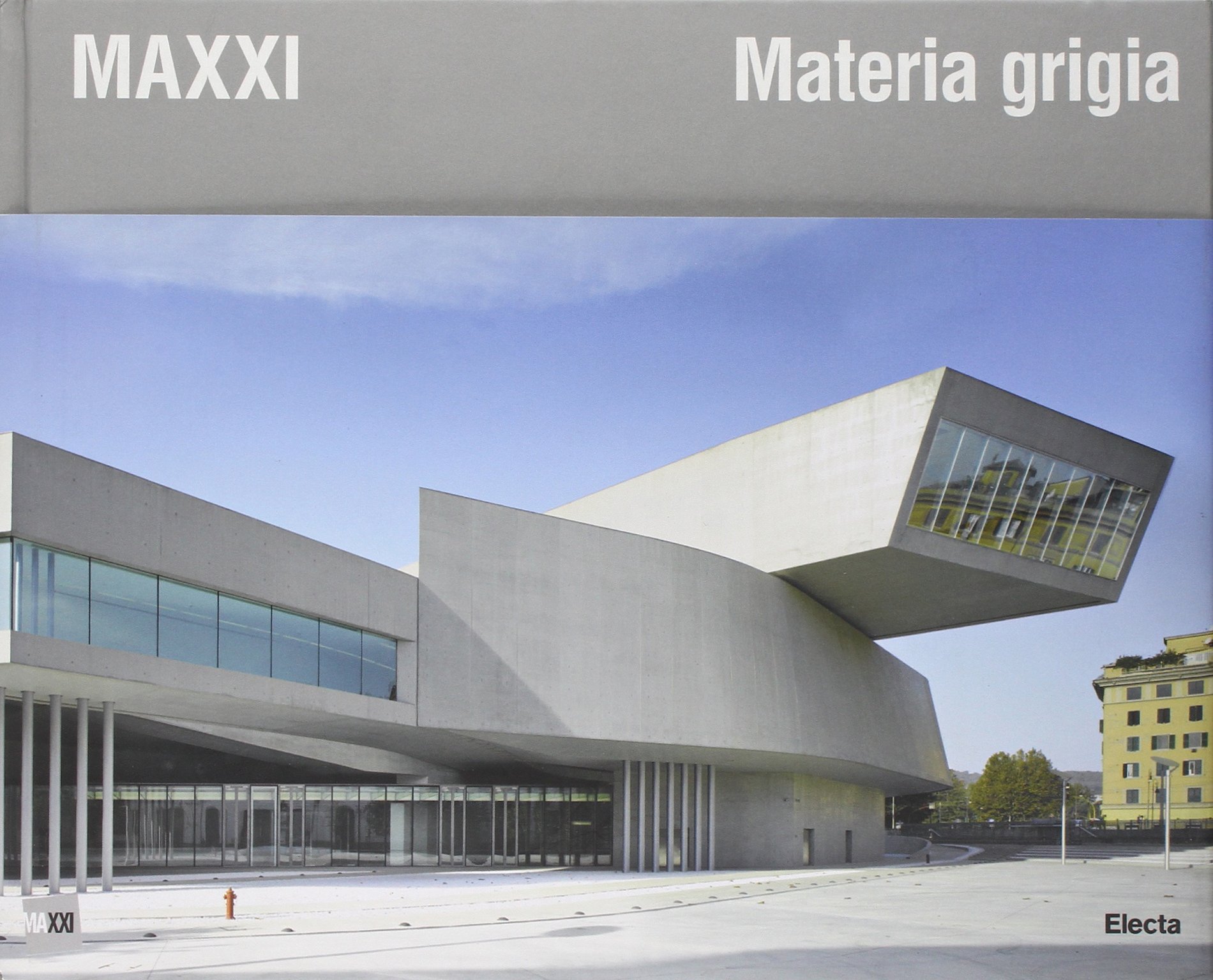 MAXXI materia grigia II construction béton et architecture moderne