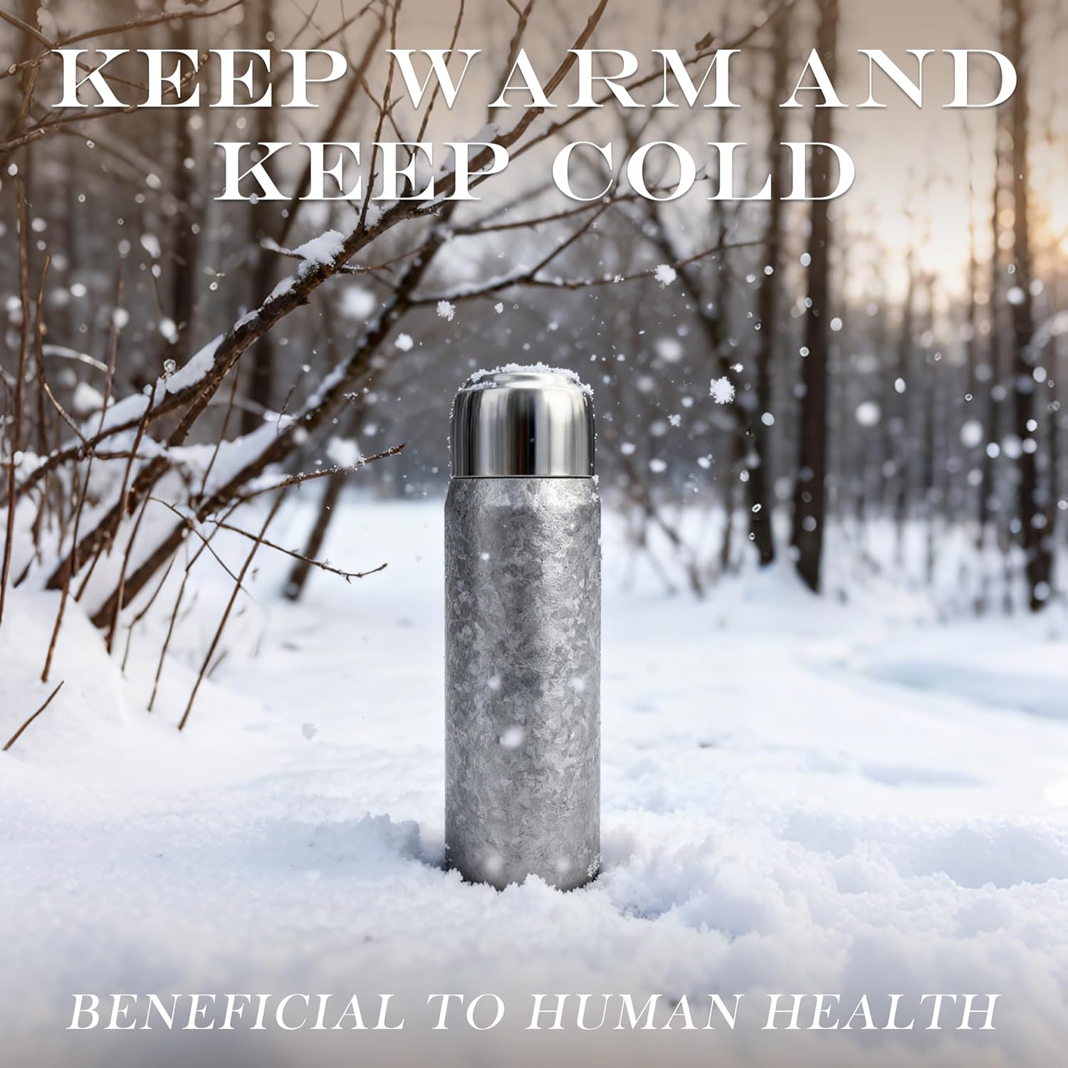 Titanium Travel Coffee Mug, 17oz Insulated Coffee Tumbler with Lid, Double-Wall Vacuum Leak Proof Travel Mug for Coffee, Tea, Camping & Hiking - Image 7