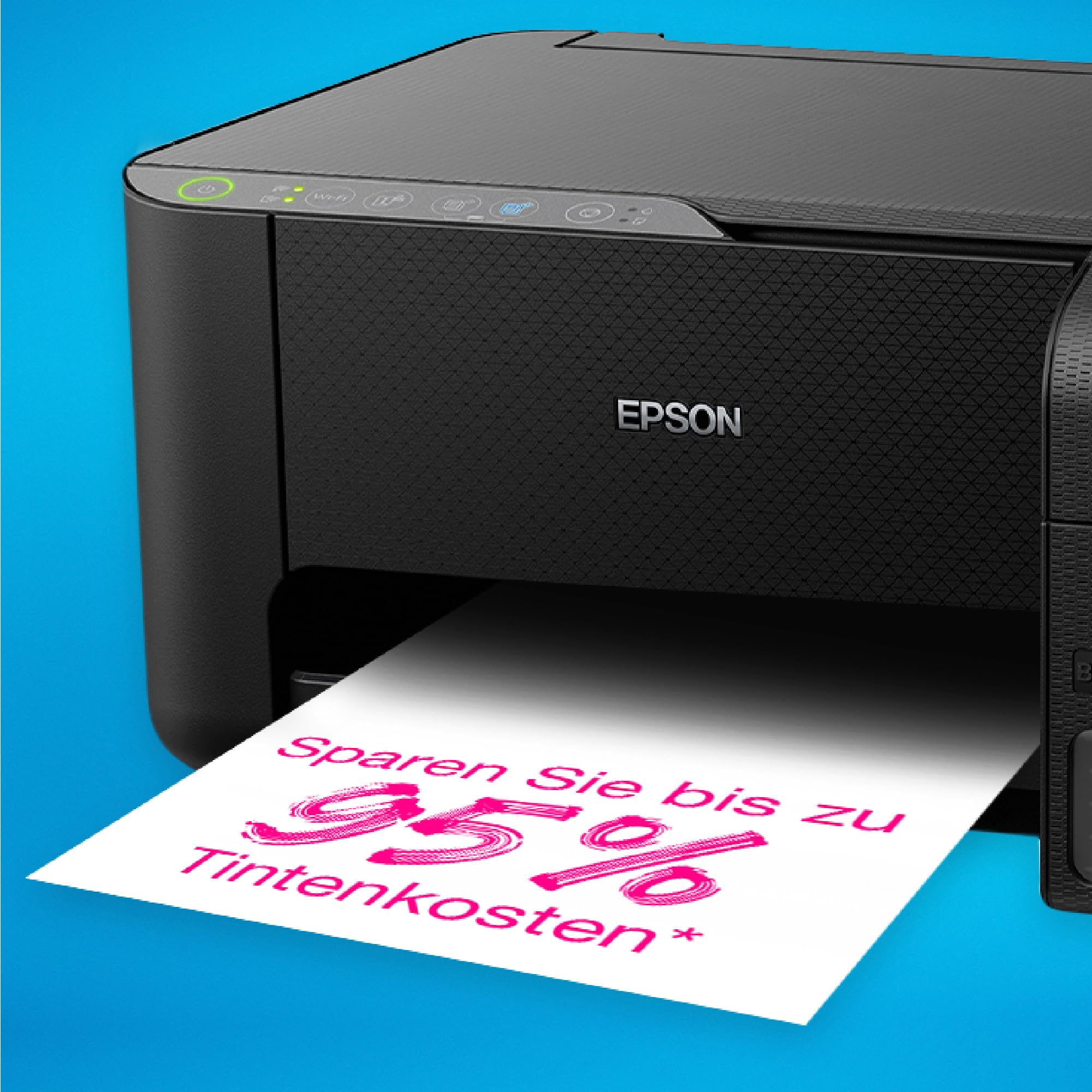 Epson EcoTank ET-2810 A4-Multifunktions-Wi-Fi-Tintentankdrucker, mit einem im Lieferumfang enthaltenen Vorrat an Tinten bis zu 3 Jahren