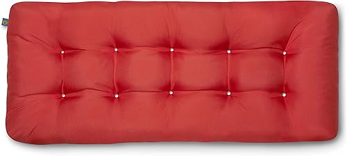 Miniatura 9 de Duck Covers Cojín de banco resistente al agua para interiores y exteriores, 42 x 18 x 5 pulgadas, festival lila, cojín de banco de patio