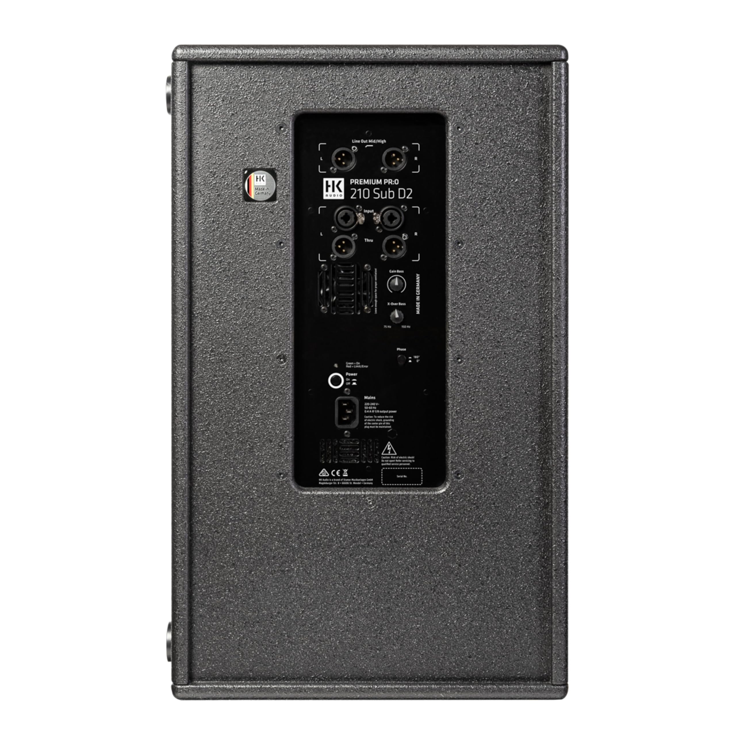 HK Audio PR:O 210 Sub D2 - Caisson de Basses Actif