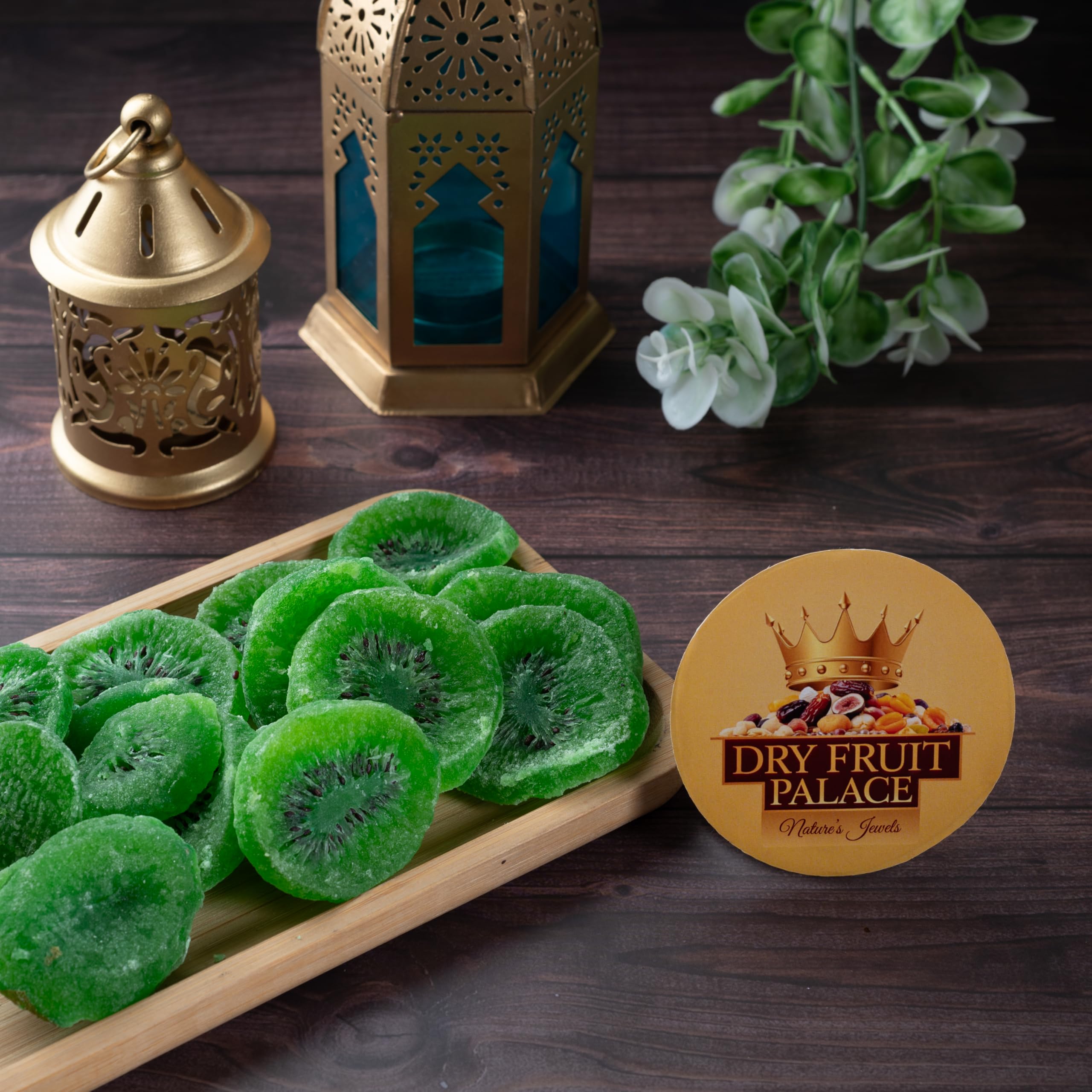Dry Fruit Palace Premium Dried Kiwi Slices, Natural Dehydrated Fruit Snack (50 gm) 1