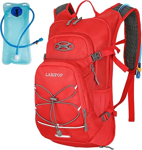 LARIPOP Mochila de hidratación para senderismo, bolsa de agua para correr, senderismo, ciclismo, carrera, maratón, para mujeres y hombres, regalos