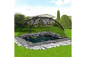 13x17ft Pond Net Dome - The Ultimate Pond Protection