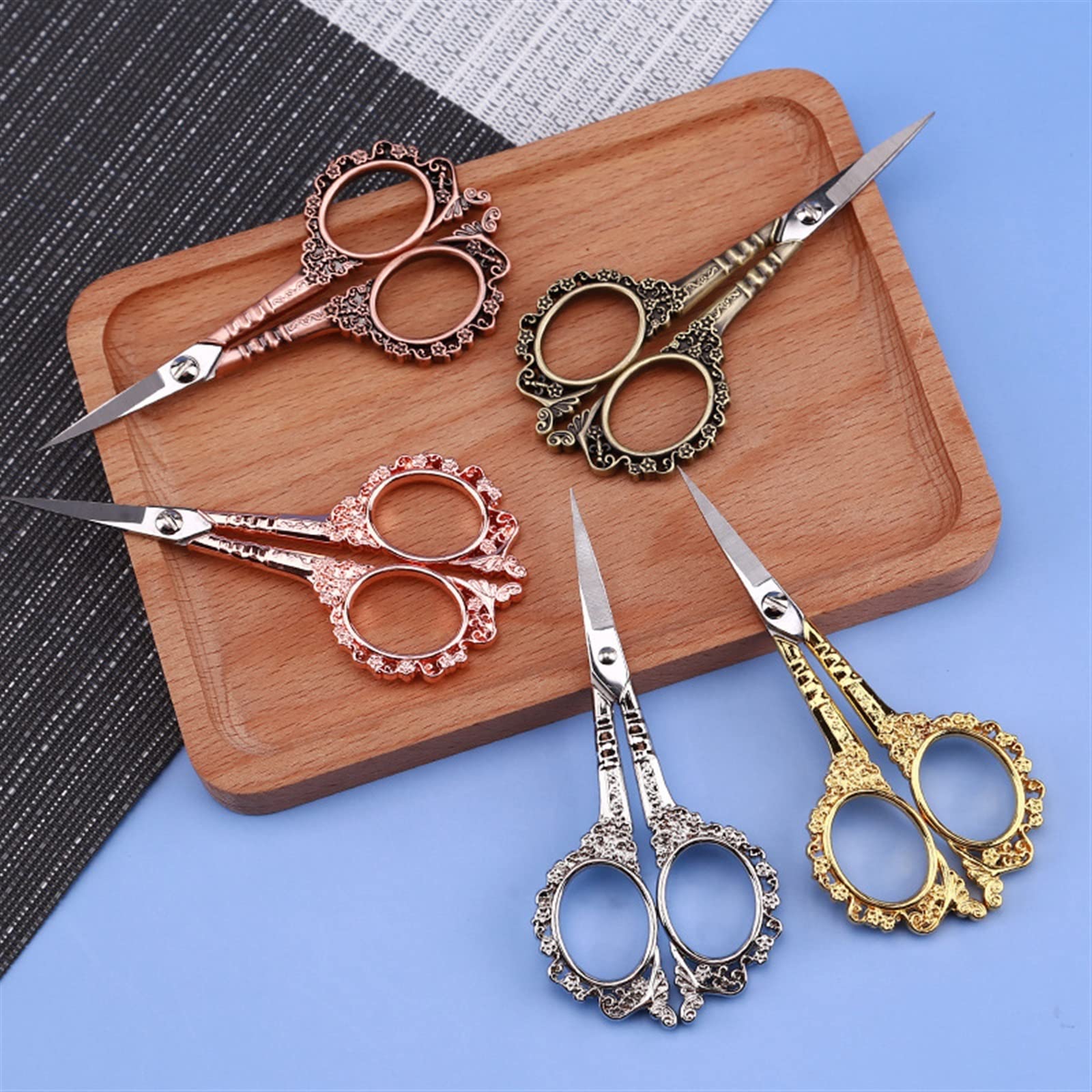Tijeras de bonsái, tijeras de costura, tijeras de sastre de flores, bordado, regalo, punto de cruz, hogar