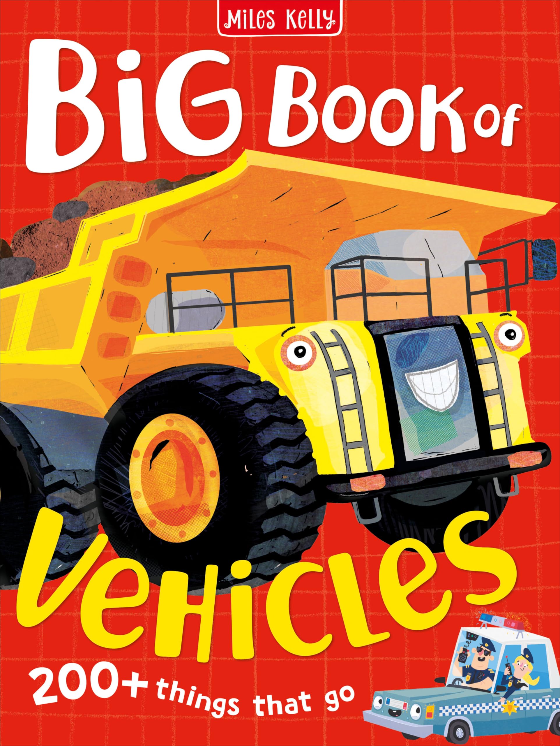 Big Book of Vehicles: The Perfect Gift for Kids to Learn About Trains and Tractors