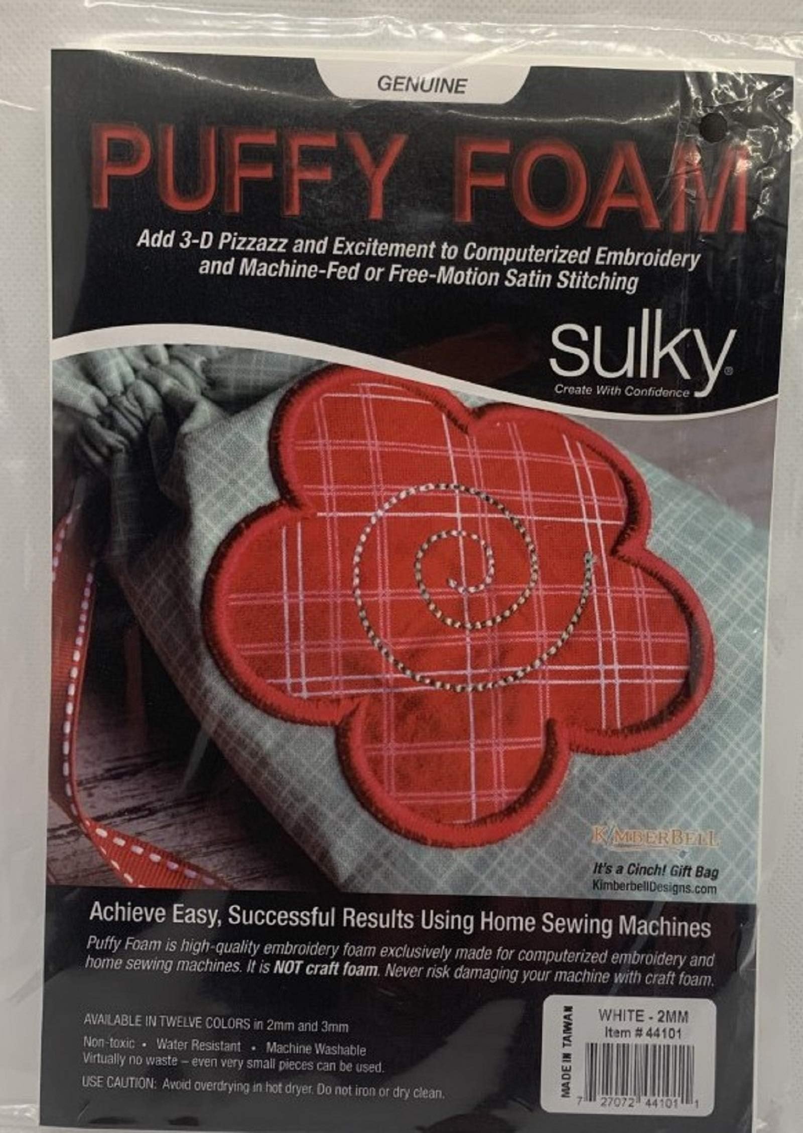 Sulky stabilizer, White, 6" by 9"