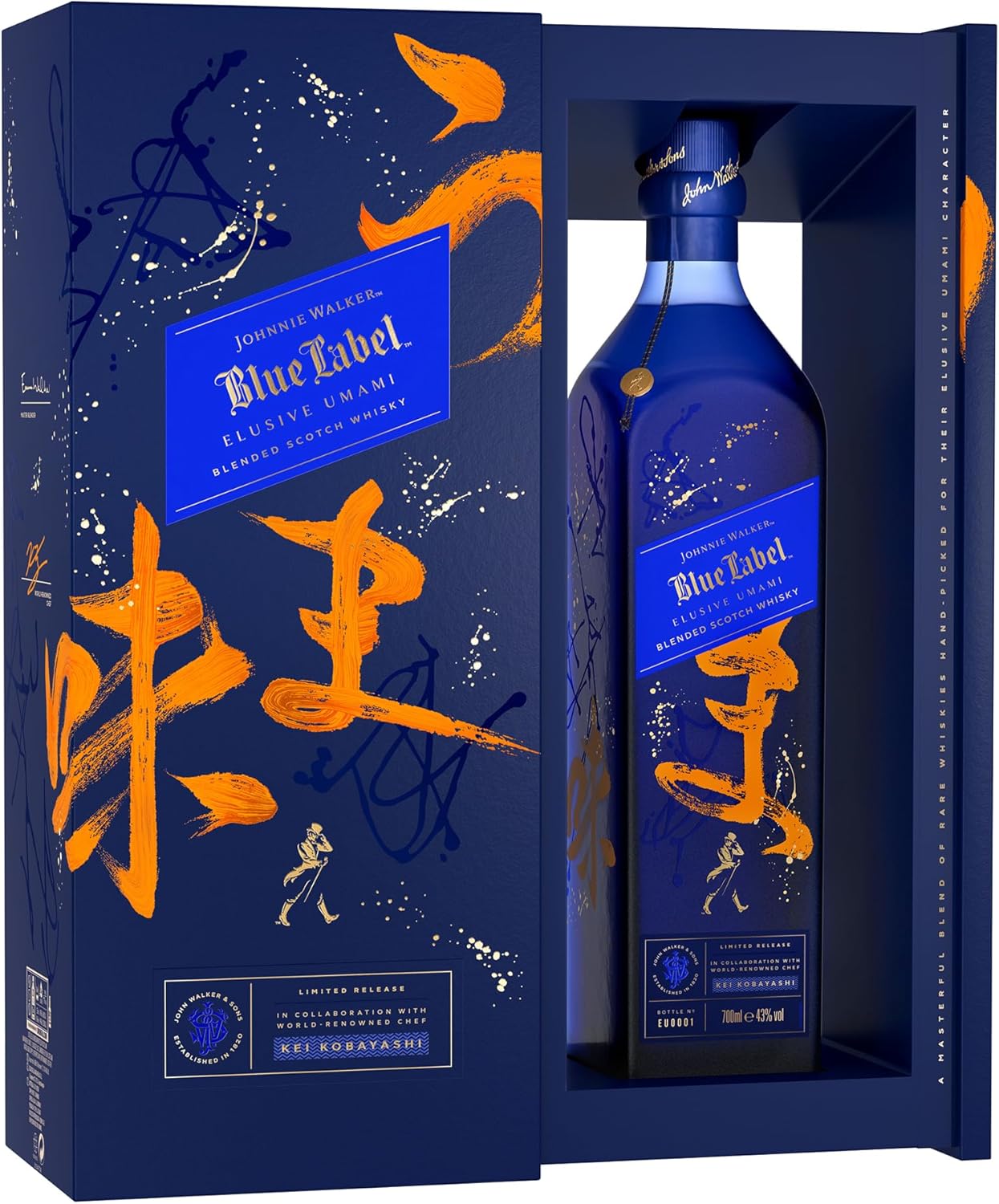 Johnnie Walker Blue Label │ Elusive Umami │ 43% Romania | Ubuy