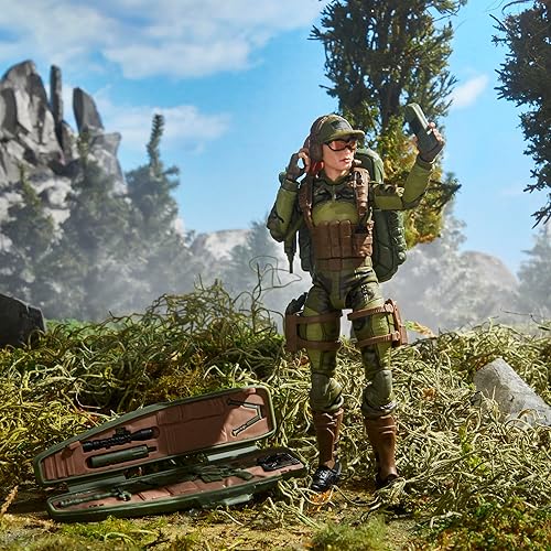 Miniatura 7 de G.I. Joe Classified Series 60th Anniversary Action Marine - Francotirador, figura de acción coleccionable de 6 pulgadas con traje Ghillie y 19