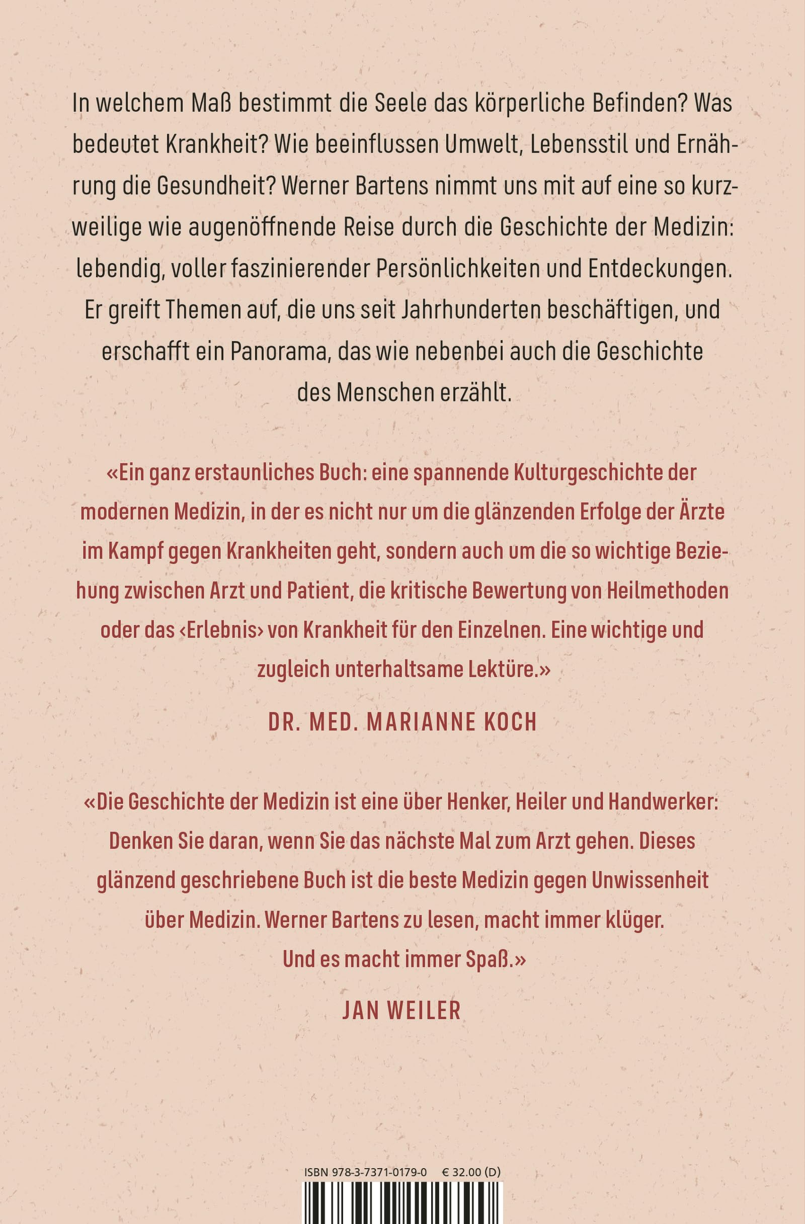 Leib und Seele: Eine Reise durch die Geschichte der Medizin | Wissenschaftsbuch des Jahres 2026
