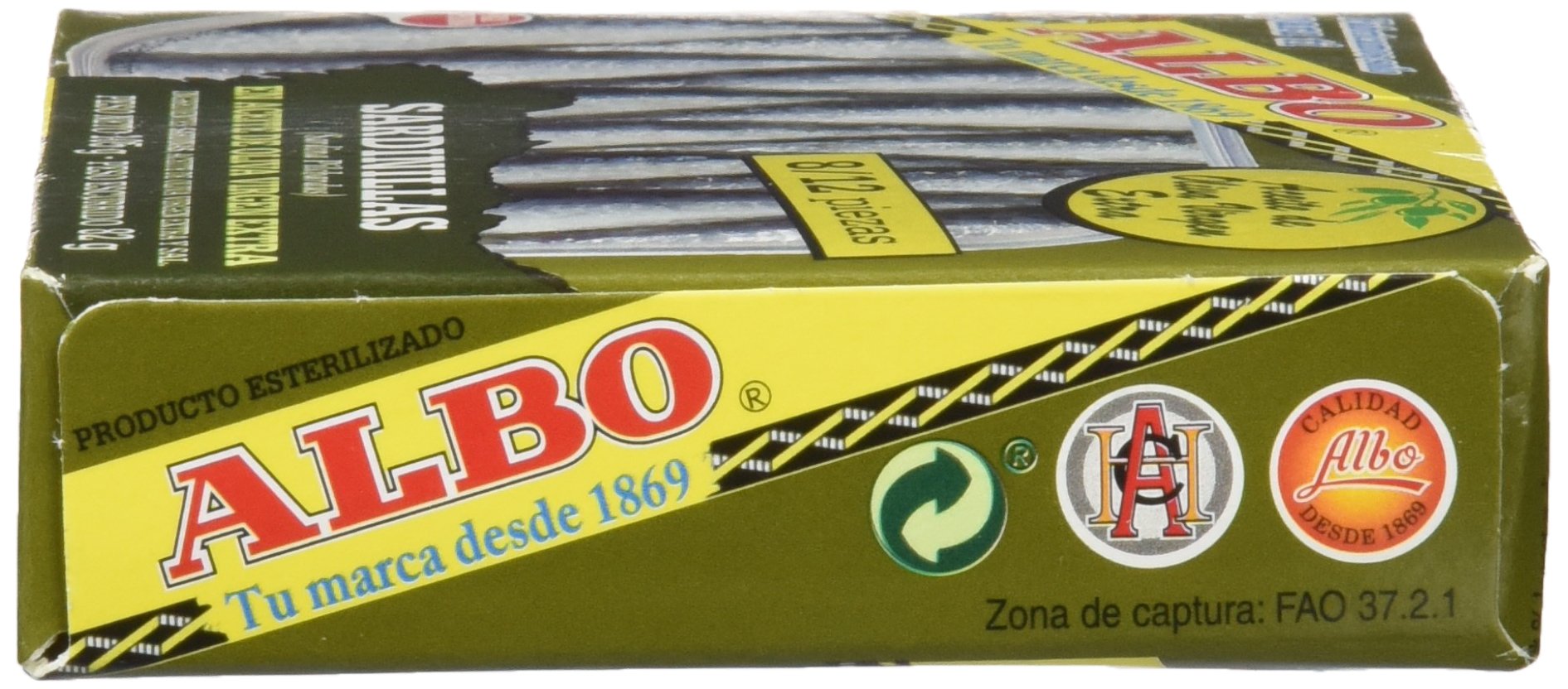 Albo Sardinillas en Aceite de Oliva Virgen Extra - Paquete de 8 Unidades