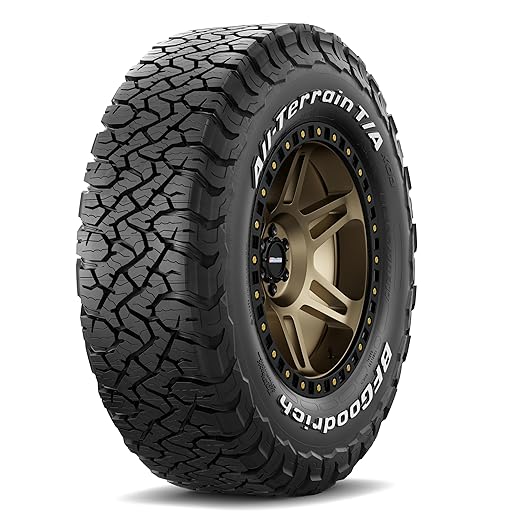 BFGoodrich All-Terrain T/A KO3 Car Tire for Light Trucks, SUVs, and Crossovers, LT265/75R16/E 123/120S