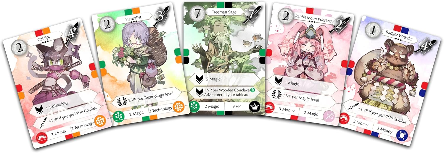 YRO - Anime Themed Competitve Card Game - for 1 to 5 Players and Ages 10+