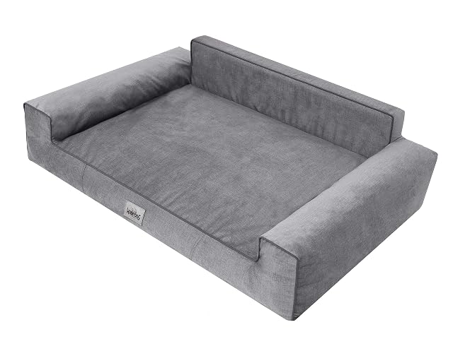 Foto 3 de 7 de Bjird Cama Perro - Cuna para Perros para Dormir, con Funda de Cordura Extraíble (Lavable a 30°)