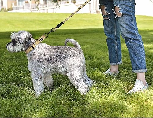 Miniatura 5 de Collar reflectante para perro con hebilla de bloqueo de seguridad, collares de nailon acolchado ajustable para mascotas para cachorros