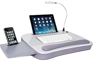 Multi Tasking Left Handed Lap Desk for Enhanced Comfort and Productivity