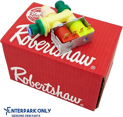 Miniatura 4 de Enterpark W10341320 Válvula de entrada de agua para refrigerador Whirlpool reemplaza WPW10341320 AP6019939 W10341320 PS11753250 de Robertshaw