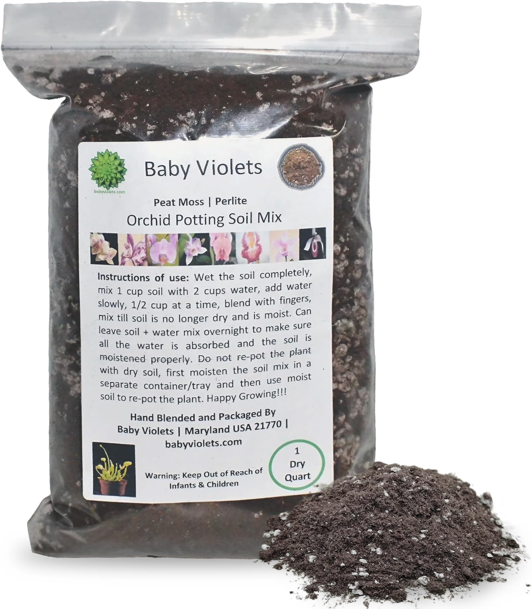 Orchid Potting Soil Mix