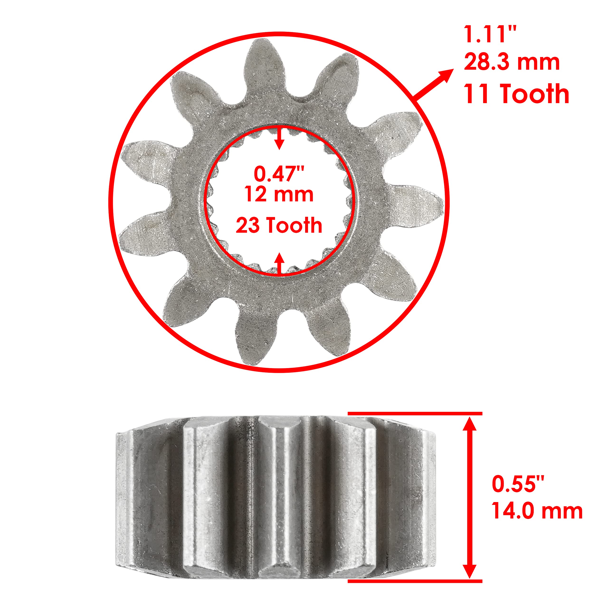 Amazon.com: Caltric Steering Sector Plate and Pinion Gear