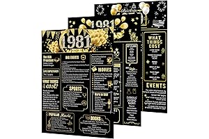 ZZDWLDHA 43rd Birthday Decorations for Women or Men