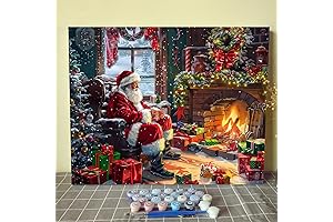 Aihonmin: The Ultimate Christmas Paint-by-Number Canvas for Creative Adults