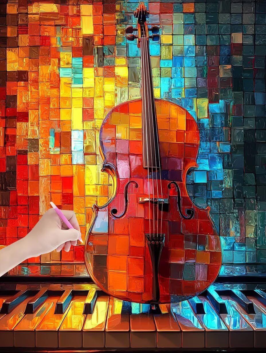 Gitara diamentowa 5D, muzyka do malowania diamentami dla dorosłych, "zrób to sam", pełne wiertło, malowanie diamentami, okrągłe kamienie, zestaw do majsterkowania, dla dorosłych, sztuka diamentowa, do