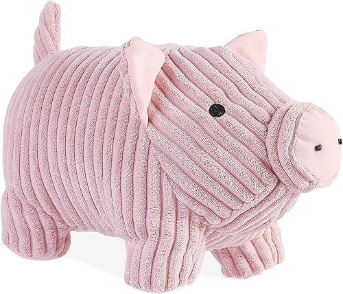 Sanlykate Tope de puerta decorativo de tela, 2.2 libras, lindo tope de puerta interior de animal, anticolisión, resistente para el hogar, tapón de