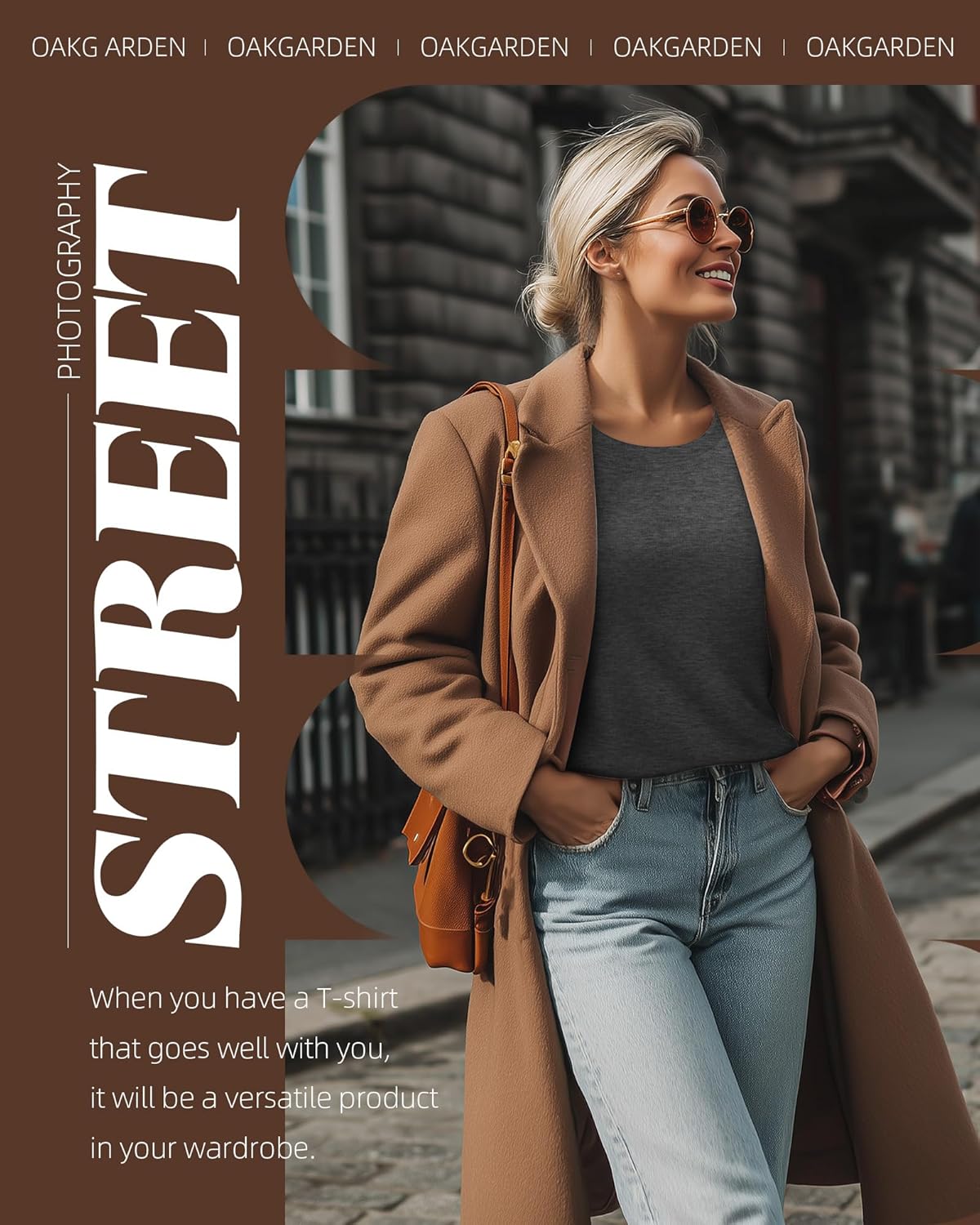 6 Pack Womens Long Sleeve T Shirts Crew Neck Raglan Sleeve Basic Tops Curved Hem Loose Fit Casual Tunic - Image 3