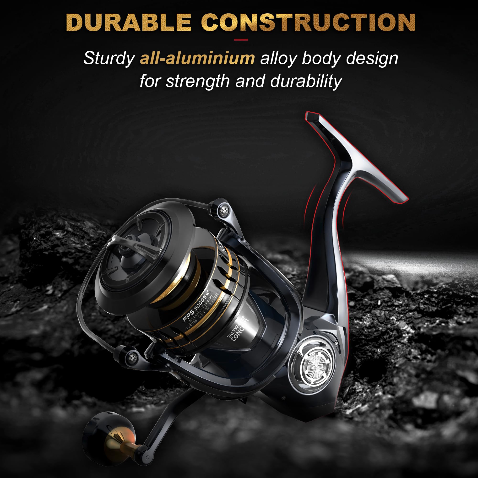 agility hybrig grips fishing pole Agility® Spinning Travel Combo Saltwater Fishing lure 1,176 Young Boy Sitting Color:WT Walleye Theres no fish like